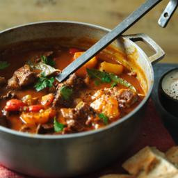 Beef goulash soup (Gulyas leves)