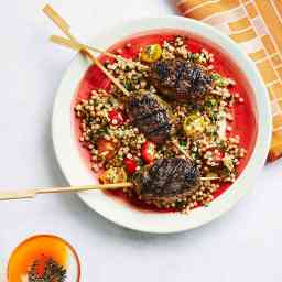 Beef Koftas with Toasted Couscous