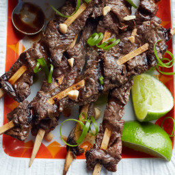 Beef Satay with Hoisin Dipping Sauce