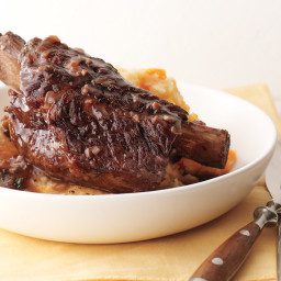 Beef Short Ribs with Potato-Carrot Mash