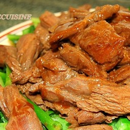 Beef and Chinese Broccoli in Oyster Sauce