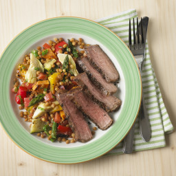 Beef Steak and Lentil Salad
