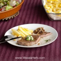 Beef Steak with Herb Butter Recipe