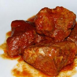 Beef stew in Tomato sauce (Messini)