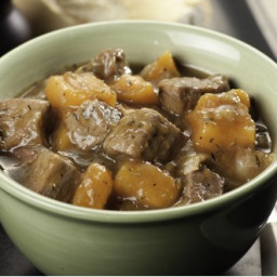 Beef Stew with Bacon and Sweet Potatoes