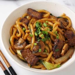 Beef Udon Stiry fry