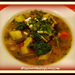 Beef Vegetable Curry Soup