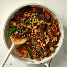 Beef & vegetable stir-fry