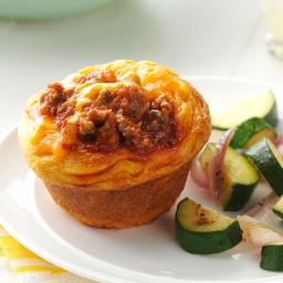 Beefy Biscuit Cups