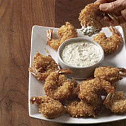 Beer-Battered Coconut Shrimp with Rémoulade Sauce