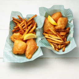 Beer-Battered Fish and Chips