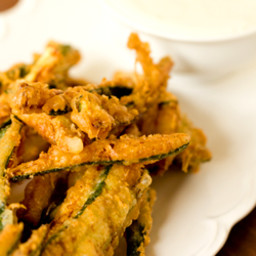 Beer-Battered Zucchini Fries