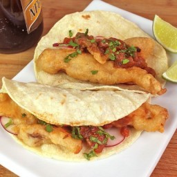 Beer-Battered Fish Tacos