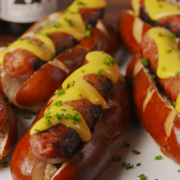 Beer Cheese Brats