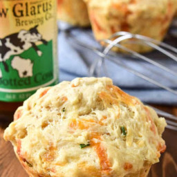 Beer Cheese Muffins
