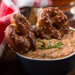 Beer Pretzels With Beer Cheese Dip Recipe by Tasty