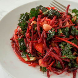 Beet and Carrot Salad with Ginger Dressing