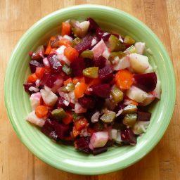 Beet, Carrot, and Dill Salad