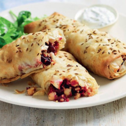 Beetroot and Feta Parcels