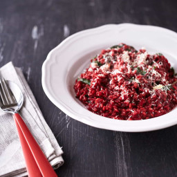Beetroot and Red Wine Risotto