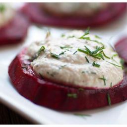 Beets with Dill “Cheese”