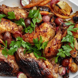 Berbere-Spiced Roast Chicken and Vegetables