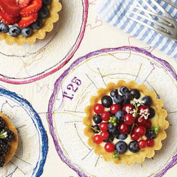 Berries and Cream Tartlets Recipe