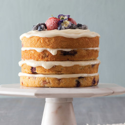 Berry Buttermilk Cake