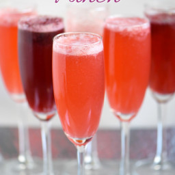 Berry Champagne Punch