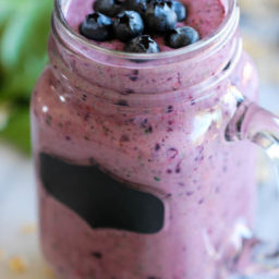 Berry Green Smoothie 