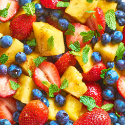 Berry Pineapple Fruit Salad