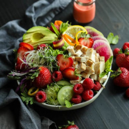 Berry Protein Salad Bowl