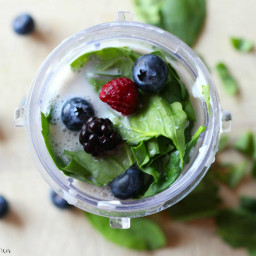 Berry + Spinach Smoothie