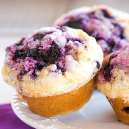 Berrylicious Blueberry Muffins