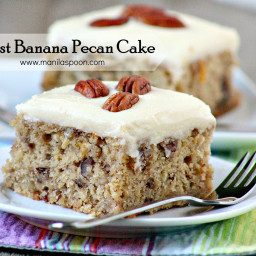 Best Banana Pecan Cake