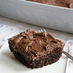 Best Brownies with Chocolate Frosting