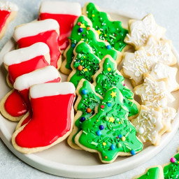 Best Cut Out Sugar Cookie Recipe with Frosting