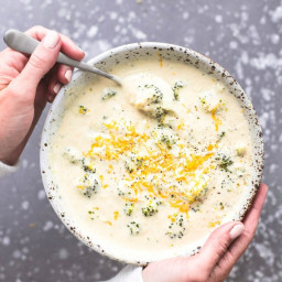 Best Ever Broccoli Cheese Soup
