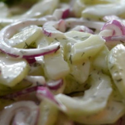 Best-Ever Cucumber Dill Salad Recipe