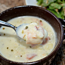 BEST EVER Instant Pot Clam Chowder