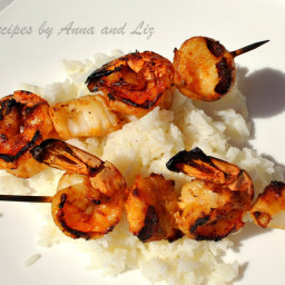 Best Grilled Shrimp and Scallop Kabobs