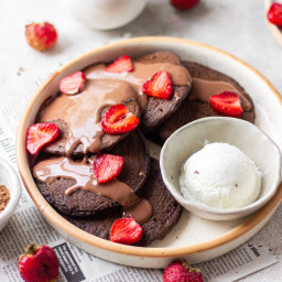 Best Healthy Chocolate Pancakes