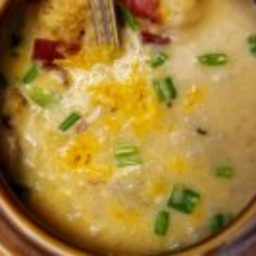 Best Instant Pot Potato Soup, Creamy and Loaded
