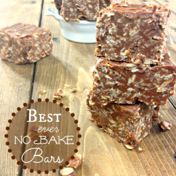 Best No Bake Bars - Chocolate - Peanut Butter - Coconut - Oatmeal