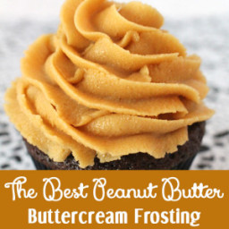 Best Peanut Butter Buttercream Frosting