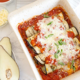Best Skinny Eggplant Rollatini with Spinach