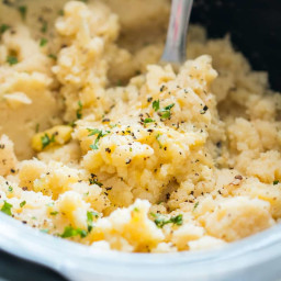 Best Slow Cooker Mashed Potatoes + 4 Add In Ideas