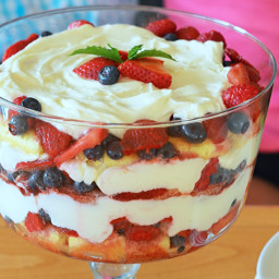 Best Summer Berry Trifle