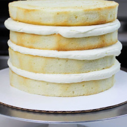 Best Vanilla Cake Recipe With Vanilla Buttercream Frosting