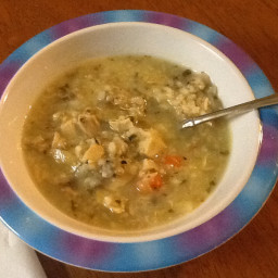 Bestest Easiest Chicken-Rice Soup